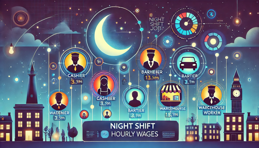 밤알바 시급 비교